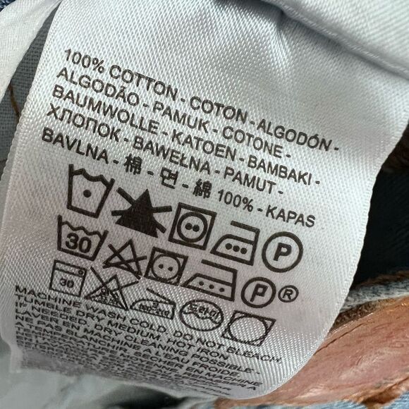 501 Levi’s skinny high waist distressed size W24 L28 - Picture 11 of 15